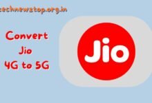 Convert Jio 4G to 5G